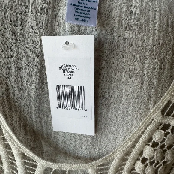 NWT EBERJEY Isadora Beautiful beach cover-up. - Picture 9 of 11